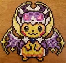 Pikachu Lunala Perler Etsy Pokemon Bead Hama Beads Pokemon Pokemon Perler Beads