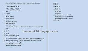 Maybe you would like to learn more about one of these? Kunci Jawaban Buku Siswa Senang Belajar Matematika Kelas 4 Kurikulum 2013 Revisi 2018 Halaman 82 83 89 90 95 96 99 100 101 102 Dunia Smk