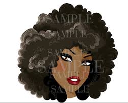 Black Lady Face Cake