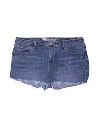 Details About Old Navy Women Blue Denim Shorts 12 Tall