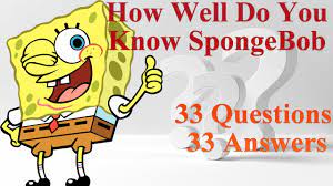 Susan box mann / october 12th 2020 / no comments. How Well Do You Know Spongebob 33 Questions 33 Answers Youtube