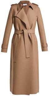 (and an instant winter wardrobe upgrade!) Layered Wool Trench Coat Harris Wharf London Matchesfashion Us Coats For Women Wool Trench Coat Black Shearling Coat