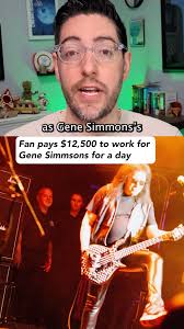 This guy paid $12,000 to work as Gene Simmons’ roadie for a day — was it  worth it? (Sources: NY Times, People)