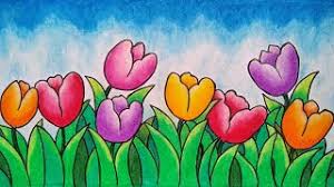 Musim panas adalah sekejap dan saya mahu bunga di depan bunga, dalam bunga dan bekas untuk berkembang sepanjang musim panas, kerana banyak tanaman taman. Cara Menggambar Taman Bunga Warna Warni Menggambar Dan Mewarnai Taman Bunga Tulip Youtube