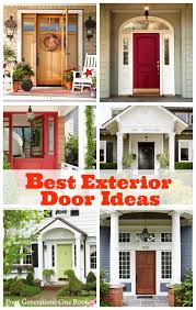 There are many benefits to using double front doors, though some of let's go over some examples and style options to give you some double door inspiration! Best Exterior Door Ideas Our Front Door Makeover Four Generations One Roof