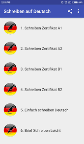 Deutsch lernen mit online deutschkurs. Schreiben Zertifikat A1 A2 B1 B2 Brief Oder Email Para Android Apk Baixar