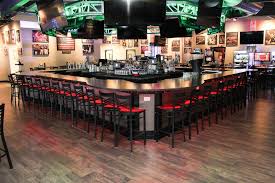 Description Stadium View Sports Bar And Grille Green Bay Wi Products Flooring Ceramic Tile Sports Bar Commercial Design Grilles