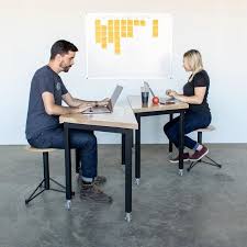 Do More Together With Hive Durable Modern Modular Tables By Edgework Creative The Hive Tables Are Create In 2020 Modular Table Coworking Space Design Coworking Space