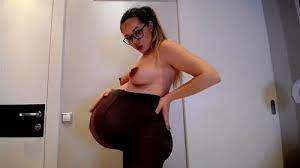 Pregnant big belly porn