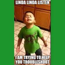Im Trying To Help You Linda Customerservice Callcenter Customerserviceproblems Worklife Customersbelike Customer Retail Problems Office Memes Im Trying