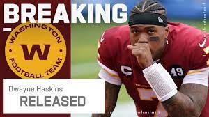 In the time of the. Washington Football Team Release Qb Dwayne Haskins Youtube