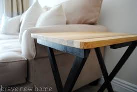 Brave New Home Creating Authenticity Where It Matters Most Tv Tray Makeover Diy Furniture Furniture Diy