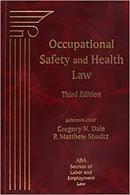 To provide businesses with a direction, the occupational safety and health act of 1970 provides guidelines that companies must comply with to proactively prevent injuries and also respond to incidents with appropriate measures. Occupational Safety And Health Law Third Edition Aba Section Of Labor Employment Law Gregory N Dale P Matthew Shudtz 9781617463136 Amazon Com Books