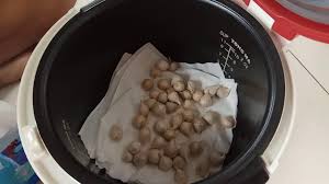 May 28, 2021 · masukkan garam, penyedap, bawang putih kedalam air aduk aduk lalu panaskan diatas kompor sampai mendidih setelah mendidih masukkan 1sendok tepung tapioka lalu aduk sampai kaya lem angkat lalu masukan tapung tapiok, aduk aduk. Bawang Hitam Black Garlic Cara Membuat Menggunakan Rice Cooker Youtube