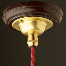 Welcome to indianshelf.in home of hand made indian crafts and products. Polished Brass Cord Grip Ceiling Rose 66mm