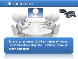 Hasil gambar untuk teknologi telekonferensi