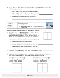 Mouse genetics (one trait) gizmo. Mousegenetics Student Page Becker Doc Pdf