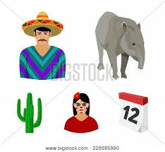 These are real mexican ponchos. Tapir Mexican Animal Vector Photo Free Trial Bigstock