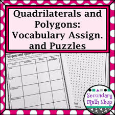 If each quadrilateral below is a term spring '15. Quadrilaterals Unit 7 Polygons And Quadrilaterals Vocabulary Assignment