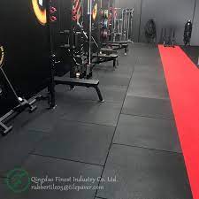 • available 1/4, 3/8, 1/2 and 3/4 thick. China Gym Rubber Flooring Tiles Mats Plain Black Thickness 10mm 15mm 18mm 20mm China Rubber Tile Gym Rubber Mat