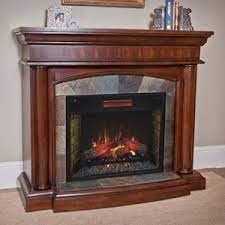 An electric fireplace with flames that look real! Electric Fireplaces Mantelsdirect Com