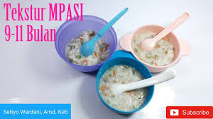 Biarkan bayi usia 9 bulan bereksporasi dengan lebih banya. Tahapan Pemberian Mpasi Cara Naik Tekstur Mpasi Untuk Bayi Usia 9 Sampai 11 Bulan Youtube