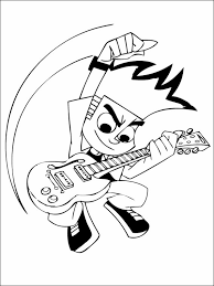 Johnny test coloring pages free to print. Printable Coloring Sheets Johnny Test 6