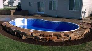 Pool Sales Service In Chicago Illinois Vinyl Lined In Ground Pools In Ground Pools Small Inground Pool Backyard Pool