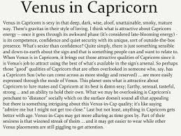 Visions And Revelations Venus In Capricorn Selective And Private Yet In 2020 Venus In Capricorn Birth Chart Astrology Capricorn Life