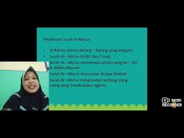 Surat al fīl menjelaskan tentang pasukank bergajah dari yaman yang dipimpin raja abrahah dan akan menghancurkan kakbah. Ppt Pai Kls 5 Surah Al Maun Youtube