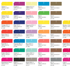 Adobe Cmyk Color Chart Www Bedowntowndaytona Com