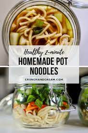 Homemade Pot Noodles Recipe Pot Noodle Lunch Recipes Recipes