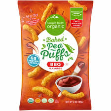 Simple Truth Organic Baked Bbq Pea Puffs 4 Oz Baker S