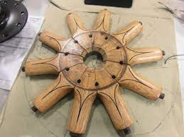 Wooden Spoke Wheels 1929 Chrysler Wood Spoke Wheel Restoration Classic Car Restoration Restoration Chrysler