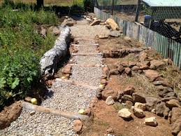 These impressive steps provide a wonderfully wide walking surface. Making Diy Steps Down The Side Of The Forest Garden Milkwood Permaculture Courses Skills Stories