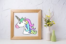 Download Beautiful Unicorn Cutting Files Graphic By Am Digital Designs Creative Fabrica SVG Cut Files