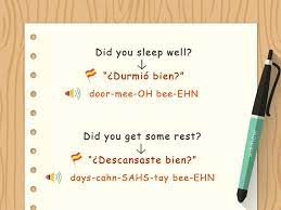 Perform, carry out, realize, accomplish, achieve. 4 Ways To Say Good Morning In Spanish Wikihow