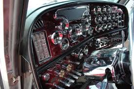 Pete Dash Chromed Out Truck Interior Semi Trucks Interior Custom Big Rigs