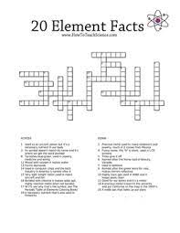 You can play it any day of the week! Crossword Puzzles Elements Of The Periodic Table Elementary Middle And High