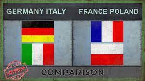 Ok france and greece are out. Germany Italy Vs France Poland Army Comparison 2018 Youtube