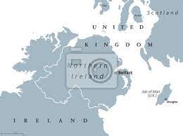 Do more with bing maps. Nordirland Politische Karte Mit Hauptstadt Belfast Land Des Leinwandbilder Bilder Nordirland Belfast Douglas Myloview De