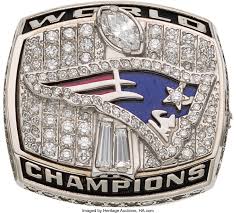 According to sports illustrated, he was tied with former niners and cowboys defensive end charles haley for the. 2001 New England Patriots Super Bowl Xxxvi Championship Ring Lot 80093 Heritage Auctions