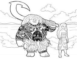 Princesas Disney Para Colorear Moana