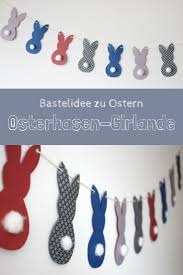 Bastelidee Fur Ostern Osterhasen Girlande Lavendelblog Bastelideen Basteln Ideen Ostern Bastelideen Ostern