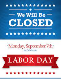 Free printable business forms, charts and templates. Free Printable Closed Signs For Labor Day Design Corral