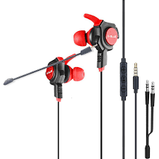 Wired Gaming Earphones With Detachable Mic E 3lue 3 5mm Hifi In Ear Gaming Headset Noise Cancelling Stere Gaming Earphones Headphones For Ps4 Gaming Headphones