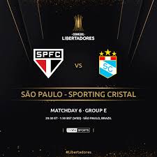 Sporting cristal vs sao paulo. Facebook