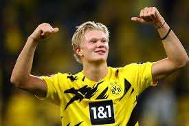 Erling haaland | эрлинг холанд. Borussia Dortmund S Erling Haaland On Inter S Aleksandar Kolarov He S A Football Legend With A Golden Foot
