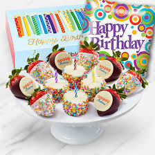 Edible Arrangements Fruit Baskets Confetti Birthday Bundle 4