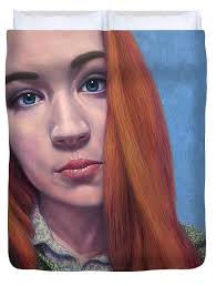 Snowflake in Red Jigsaw Puzzle by James W Johnson